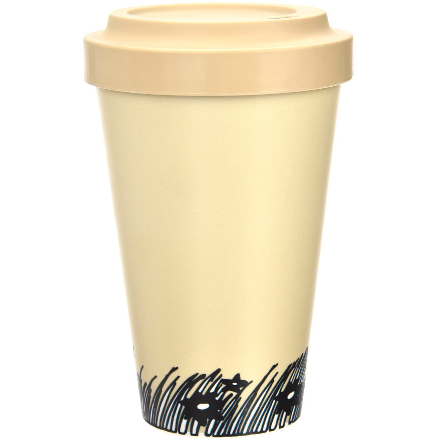 Sniff's Business Wondering Take-Away Mug Beige - The Official Moomin Shop