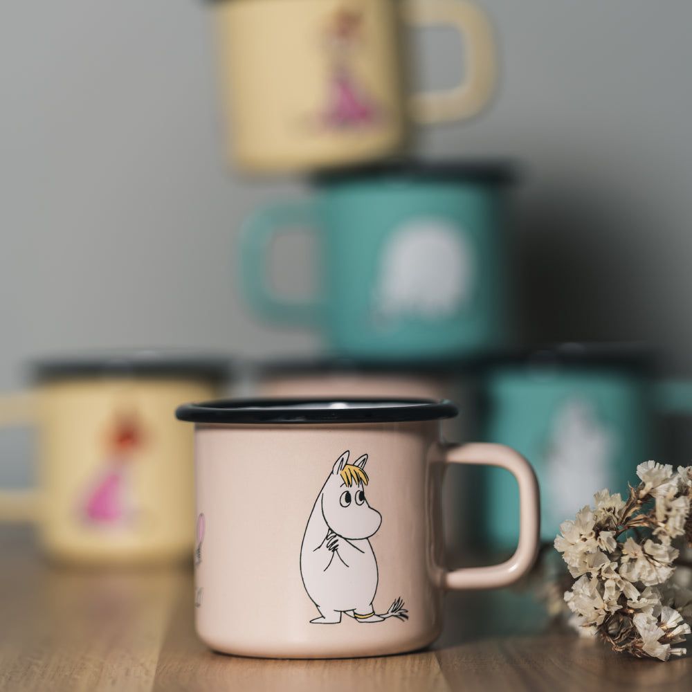 Snorkmaiden Retro Mug 3,7dl Peach - The Official Moomin Shop