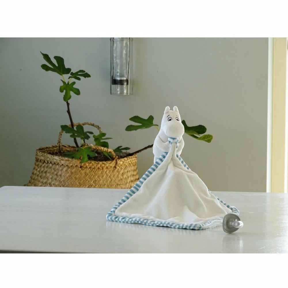 Moomintroll Baby Cuddle Blanket Light Blue - The Official Moomin Shop