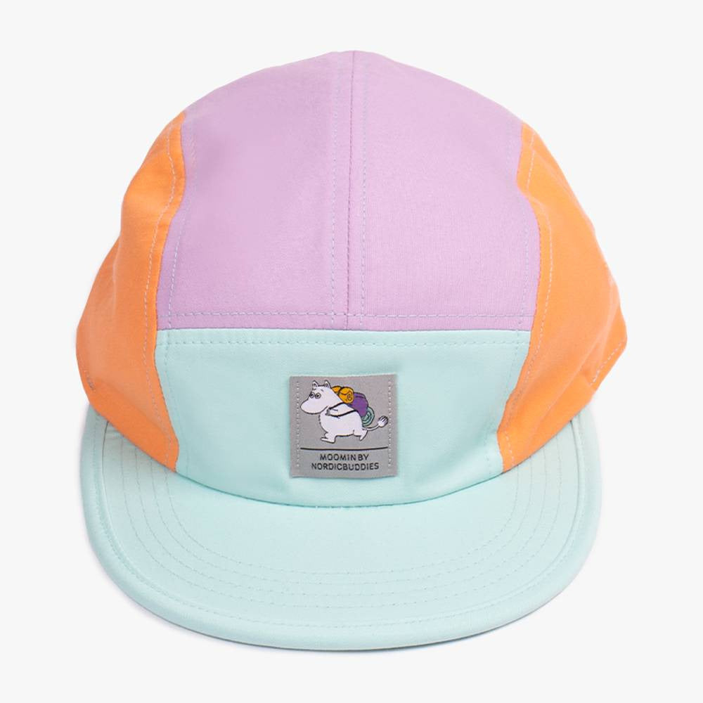 Moomintroll 5-panel Retro Cap Adult Multi-color - Nordicbuddies - The Official Moomin Shop