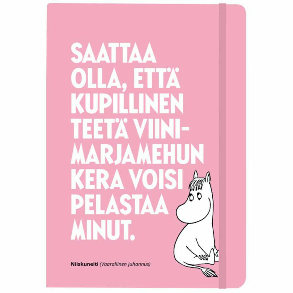 Moomin Currant Juice Notebook A5 - Putinki - The Official Moomin Shop