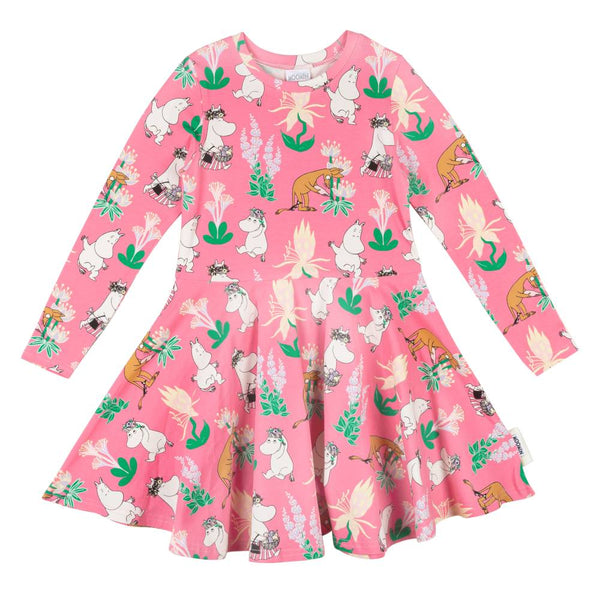 Moomin Growth Dress Pink - Martinex
