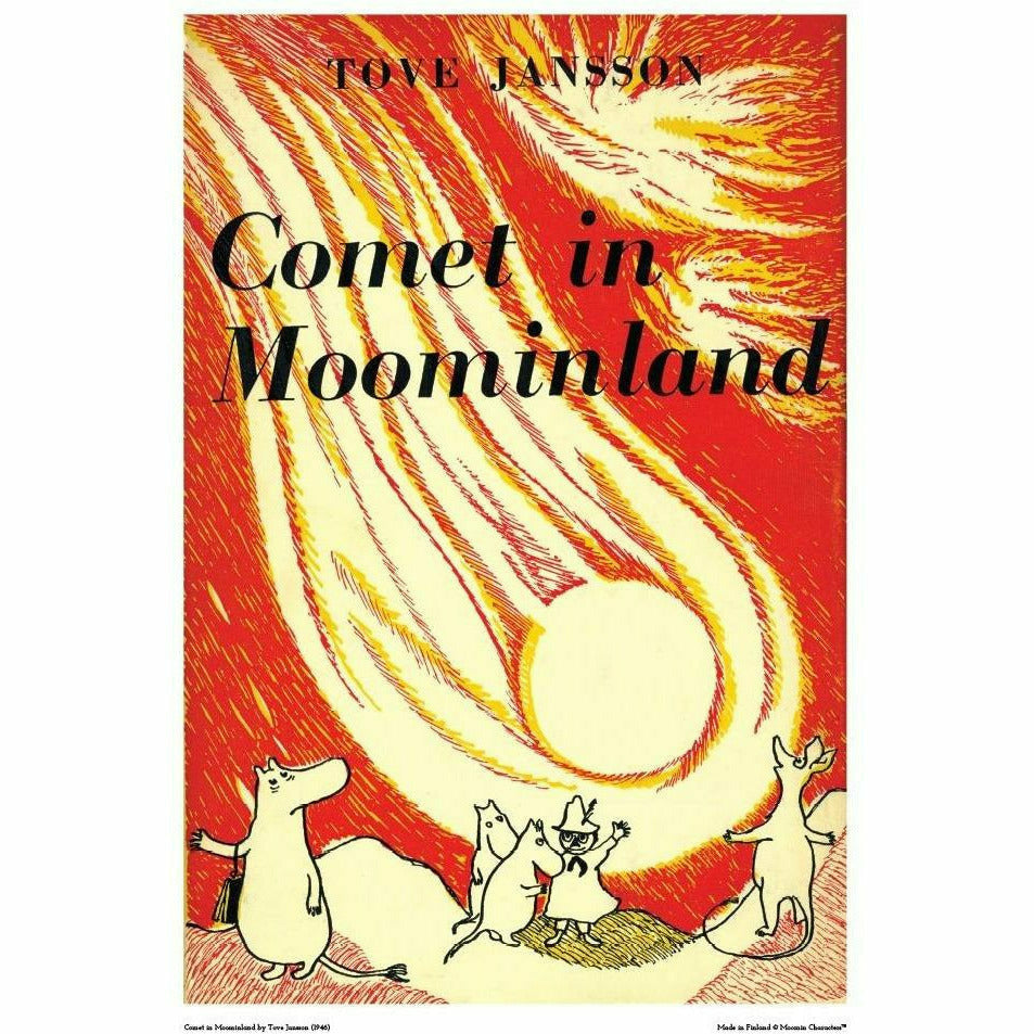 Moomin poster - Comet in Moominland 100 x 70 cm - The Official Moomin Shop