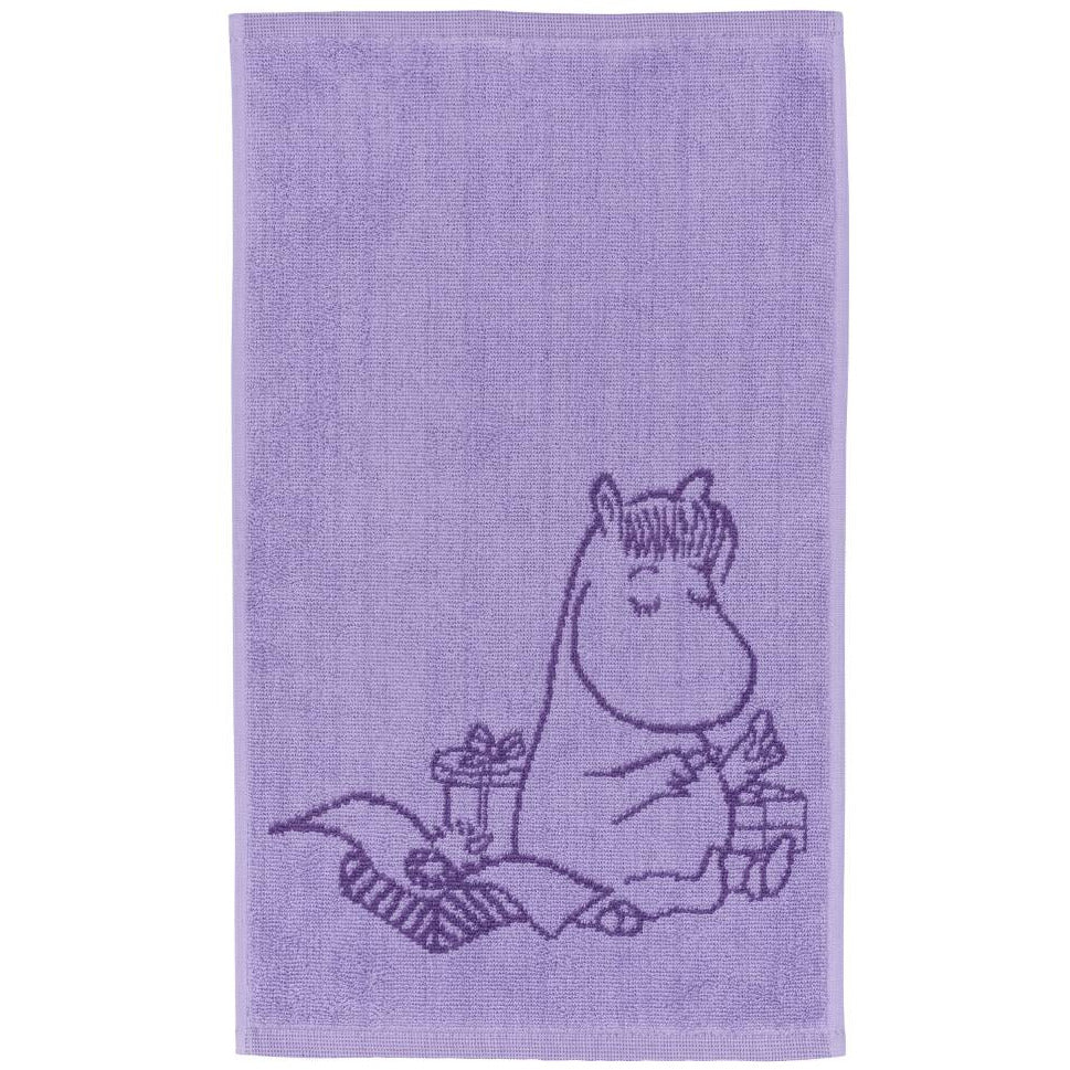 Snorkmaiden Hand Towel 30x50cm Purple - Moomin Arabia - The Official Moomin Shop