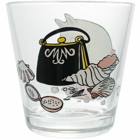 Moominmamma on the beach 21 cl glass by Iittala - The Official Moomin Shop