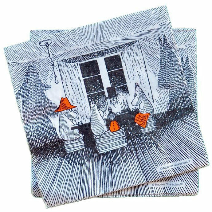 Moomin &quot;Together&quot; Napkins - Opto Design - The Official Moomin Shop
