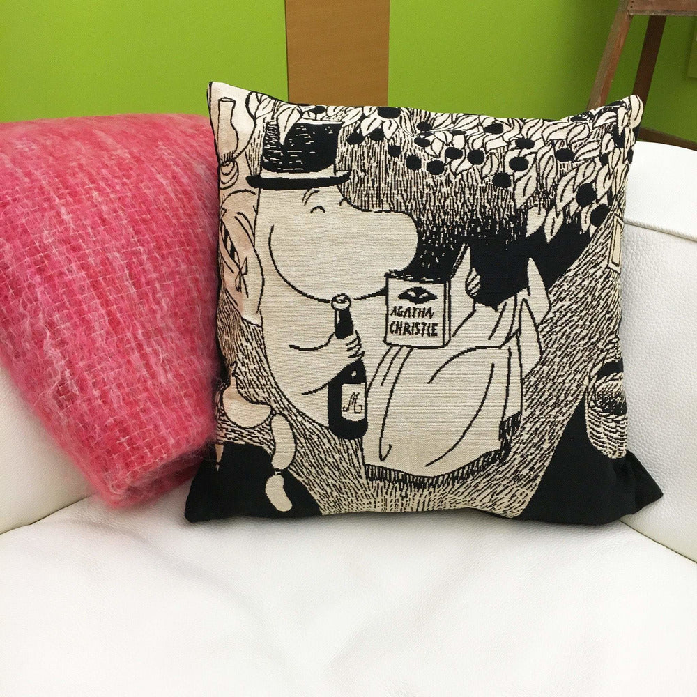 Moominpappa in tree Cushion Cover 45 x 45 cm - Aurora Decorari - The Official Moomin Shop
