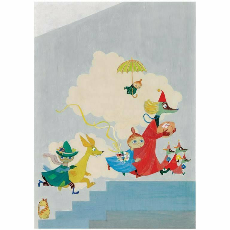 Moomin poster - The Aurora Hospital Mural 70 x 50 cm - The Official Moomin Shop