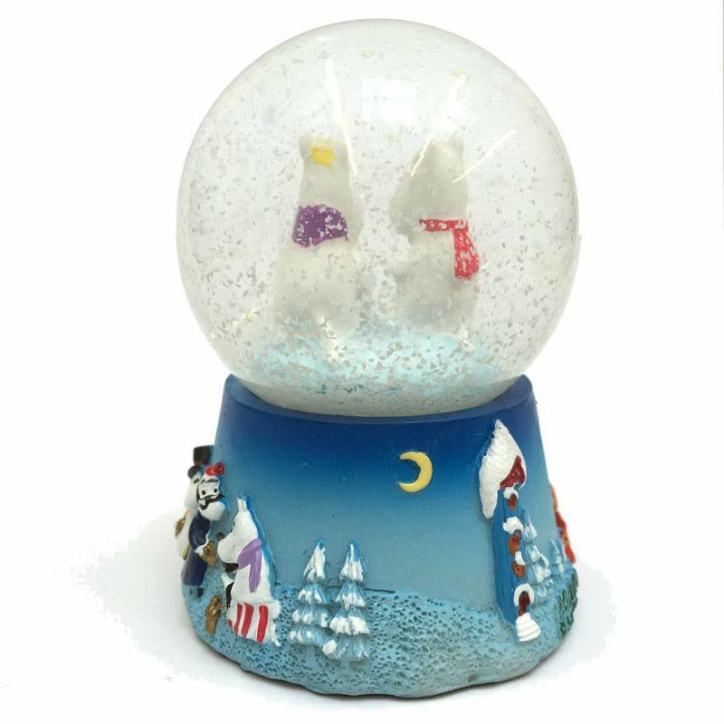 Moomintroll &amp; Snorkmaiden Snowglobe  - TMF Trade - The Official Moomin Shop