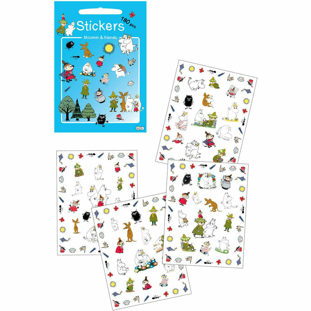 Moomin Friends Stickers - Barbo Toys - The Official Moomin Shop