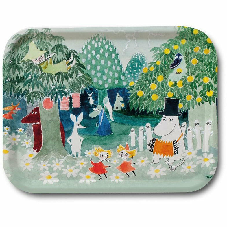 Moomin Finn Family Moomintroll Tray - Opto Design - The Official Moomin Shop